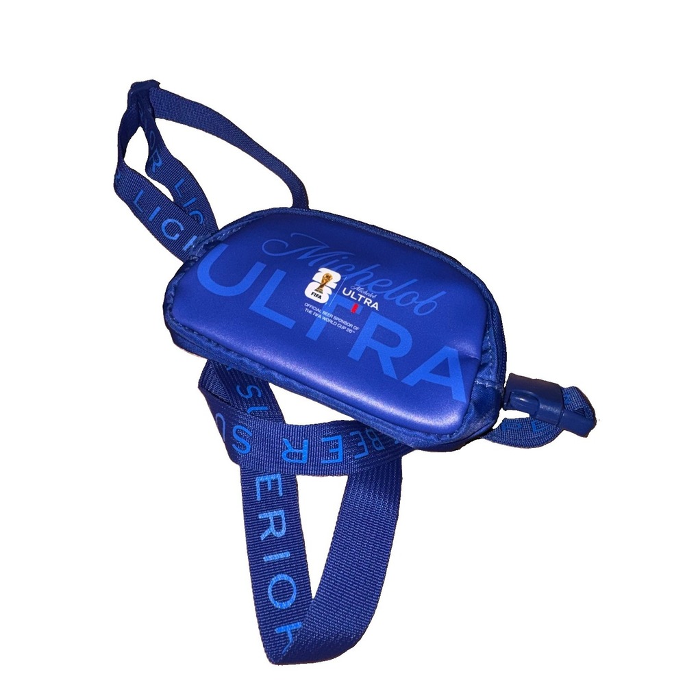 Michelob Ultra FIFA World Cup 2026 Fanny Pack / Waist Bag / Crossbody Blue